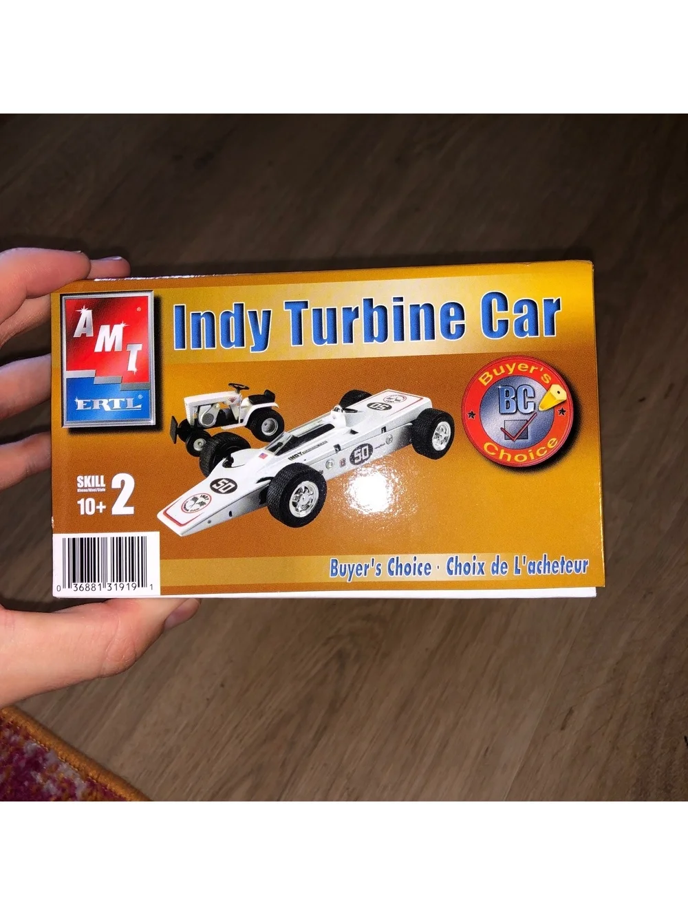 New in Box 003 INDY TURBINE CAR RACE 1/25 MODEL KIT AMT ERTL SEALED #31919